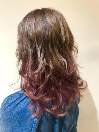 セミロング カラー RUBEUS【ルベウス】所属・✨艶々カラー🎨 杉本賢人のヘアスタイル