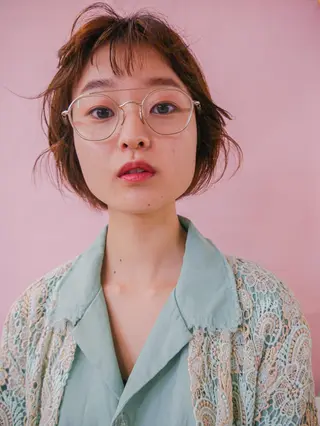 ショート nessヤマサキ リュウタのヘアスタイル