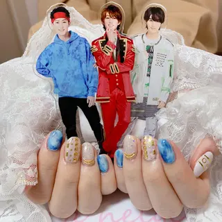 ネイル La neige* yuki 🥯🍑のネイルデザイン