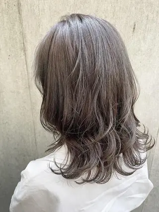 セミロング 🫧髪質改善艶カラー _マエダ 🫧のヘアスタイル