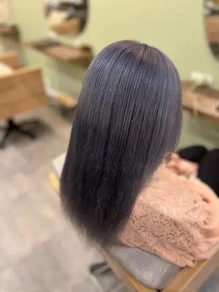 セミロング hair salon mei 十条【メイ】所属・十条/カラー 「yuya」のヘアスタイル