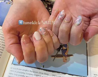 ネイル 4tunekick NAILS(フォーチュンキックネイルズ)所属・光森 淳子のネイルデザイン