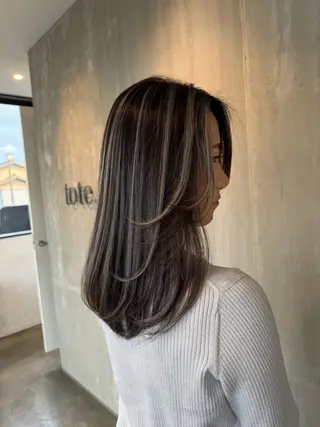 カラー tote. さくらのヘアスタイル