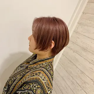 ショート カラー GO TODAY SHAiRE SALON 町田店所属・🫧大森 知夏🫧のヘアスタイル