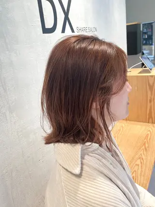 ミディアム カラー DX SHARE SALON所属・matka白髪ぼかし 大人ヘア/KEIKOのヘアスタイル