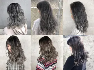 セミロング 米倉 群のヘアスタイル