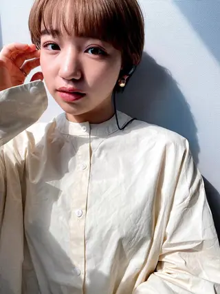 ショート カラー メンズカット特化柏駅 徒歩3分LOUのヘアスタイル