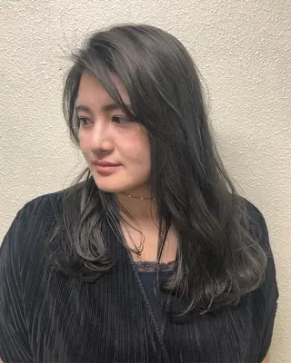 ロング カラー spooopy所属・🕊大垣 めぐみ🕊のヘアスタイル