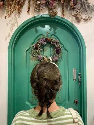 ミディアム 佐藤 美咲のヘアスタイル