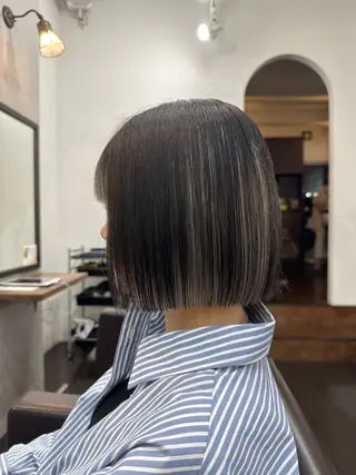 ショート 名駅/艶カラー/原田 永遠のヘアスタイル
