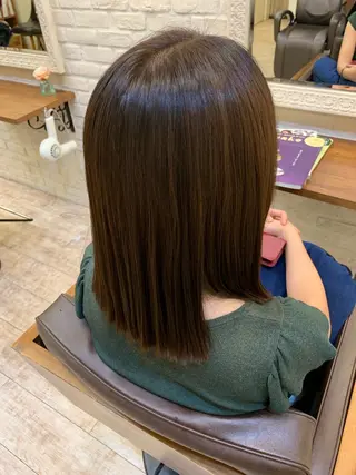 ミディアム SHANTi 飯塚 ヘアセット/髪質改善のヘアスタイル