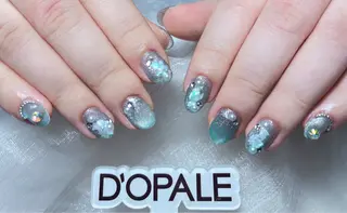 ネイル D‘OPALEサロン所属・長さ出し専門店 上野kkのネイルデザイン