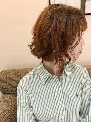ショート パーマ Beach private salon所属・Beach 代表 KENTAのヘアスタイル