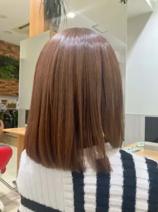 セミロング 野口 実優のヘアスタイル