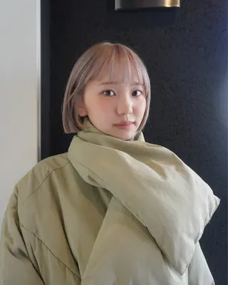 ショート siki côoper所属・やまざき ちひろのヘアスタイル