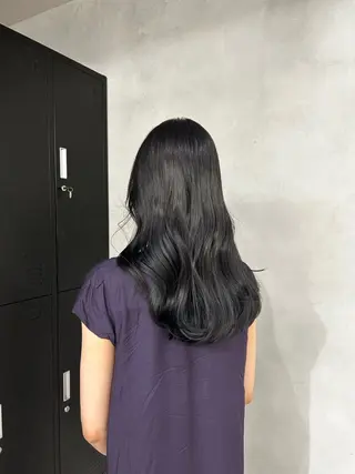 ロング カラー 大村 咲羅のヘアスタイル