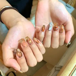 ネイル GO TODAY シェアサロン 表参道Colore店所属・K. Ayanaのネイルデザイン