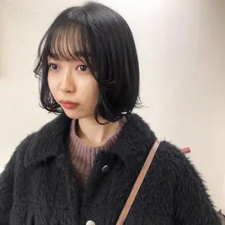 ショート カラー 水野 雪 /パーマ/暖色カラーのヘアスタイル