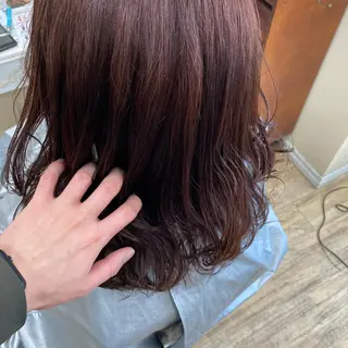 ミディアム ému エミュ　hair &spa所属・近藤 みゅうまのヘアスタイル