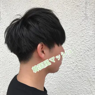 ショート カラー パーマ メンズ JUNTA 梅田茶屋町のヘアスタイル