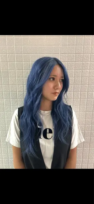ロング 透明感カラー💙 髪質改善✨タイガ✨のヘアスタイル