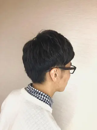 メンズ 髪質改善 阿部のヘアスタイル