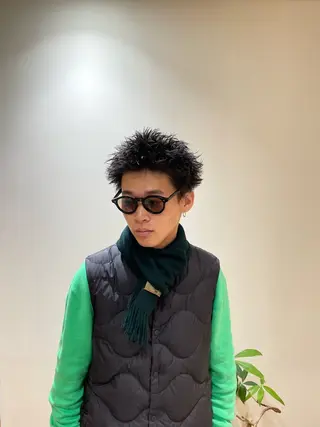 ショート メンズ 堀込 昭吾☆特別価格☆のヘアスタイル