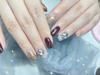 ネイル 🎀ネイルサロン エクラYUI🎀のネイルデザイン