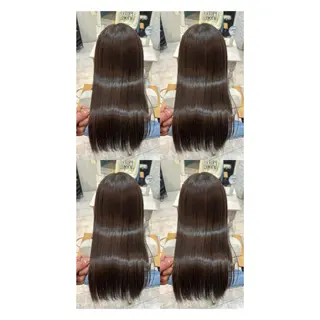 ロング カラー 店長✨レイヤー✖️ 髪質改善✖️韓国ヘアのヘアスタイル