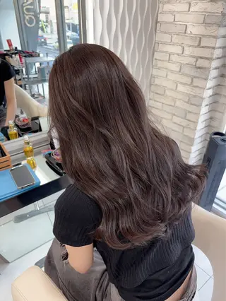 ロング ABE SYOKAのヘアスタイル