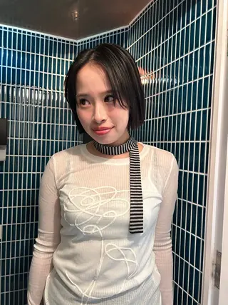 ショート モデル募集中🥚福岡 kii anju🐄のヘアスタイル