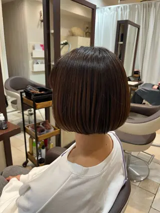 ショート 大人透明感艶カラー 寺田稜のヘアスタイル