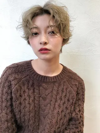 ショート カラー メンズカット特化柏駅 徒歩3分LOUのヘアスタイル