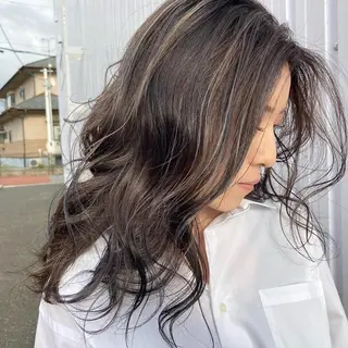 カラー 髪質改善/透明感 カラー/内藤有須加のヘアスタイル