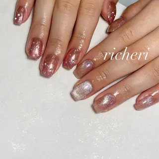 ミディアム ネイル richeri beautyのネイルデザイン