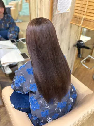 カラー 艶盛れ透明感カラー/ kanna🖤のヘアスタイル