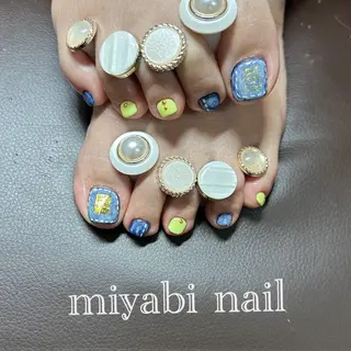 ネイル miyabi nail 桂川駅近くのネイルデザイン