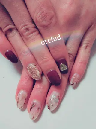 ネイル orchid ♡オーキッドのネイルデザイン