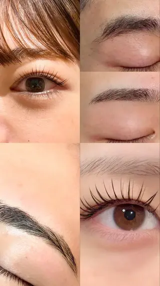 アイブロウ 吉楽 菜々のマツエク・マツパデザイン