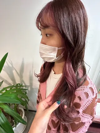 カラー mao艶カラー お洒落ヘア🎀のヘアスタイル