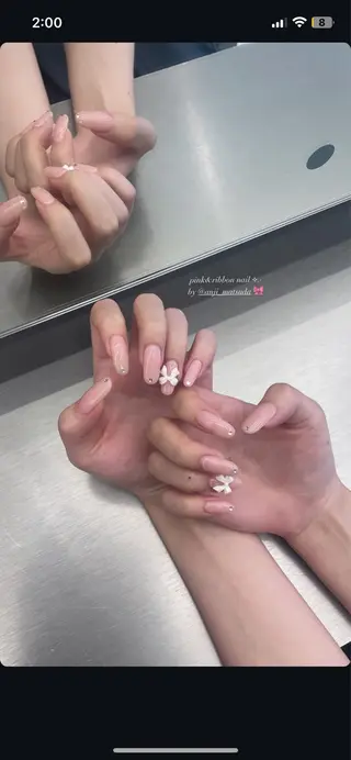 ネイル ᴀɴᴊɪ♡束感まつ毛 /京都のマツエク・マツパデザイン