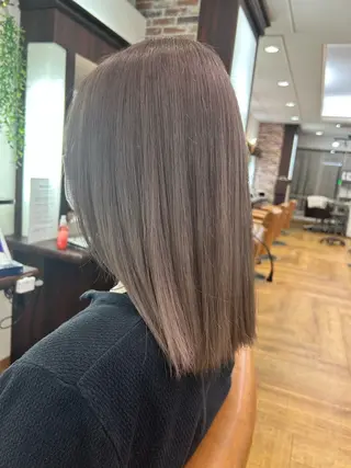 ミディアム カラー kupua所属・✨透明感カラー✨ 大和のヘアスタイル