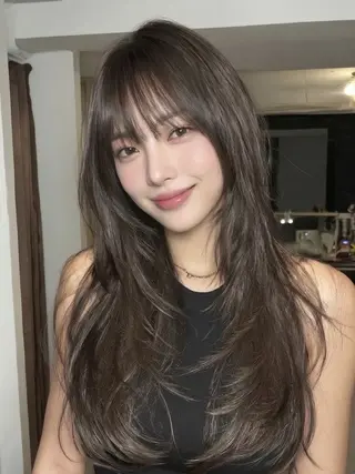 ロング カラー 🌛ダブルカラー 🌜SAYAKAのヘアスタイル