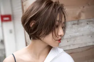 ショート カラー 篠原 誠のヘアスタイル