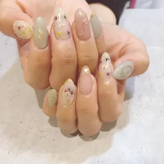 ネイル 🎀1/28ご予約 ◎ 本田 知美🎀のネイルデザイン