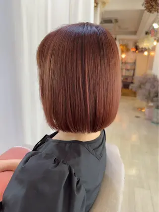 カラー 秋田 亜由美のヘアスタイル