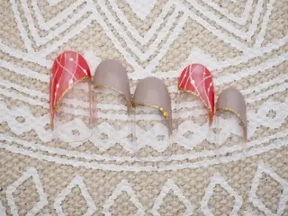 ネイル トップネイリスト Ribbon立川店のネイルデザイン