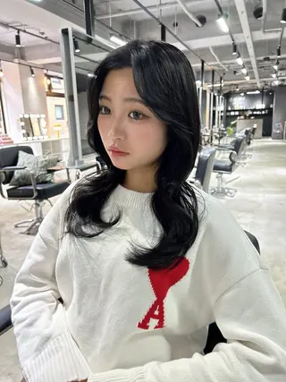 ロング カラー 髪質改善大阪/ 酸性縮毛矯正/ゆうとのヘアスタイル