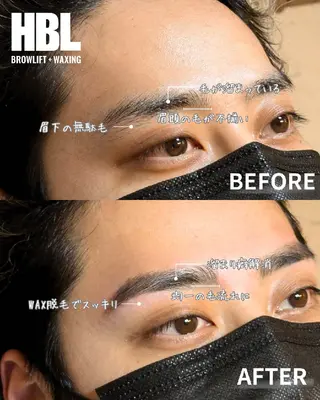 アイブロウ メンズ Felisa ゆうの眉毛・アイブロウイメージ