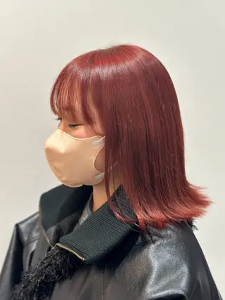 ミディアム HUG 🤍ྀི chika🤍ྀིのヘアスタイル